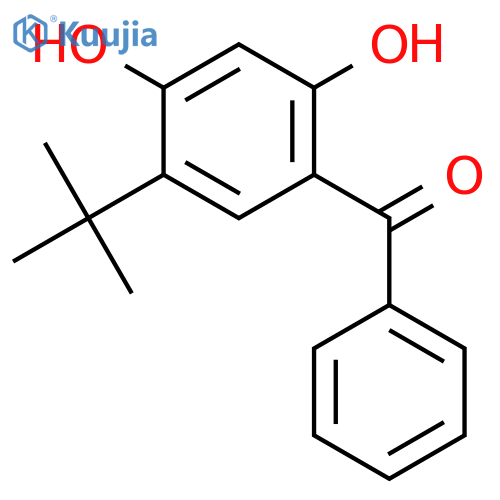 2,4'-Dimethyl-5-tert-butylbenzophenone structure
