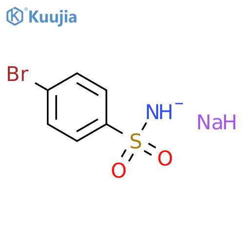sodium ((4-bromophenyl)sulfonyl)amide structure