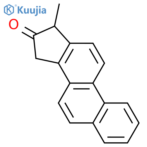 16H-Cyclopenta(a)phenanthren-16-one, 15,17-dihydro-17-methyl- structure
