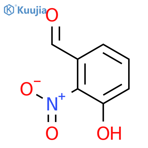 3-Hydroxy-2-nitrobenzaldehyde structure