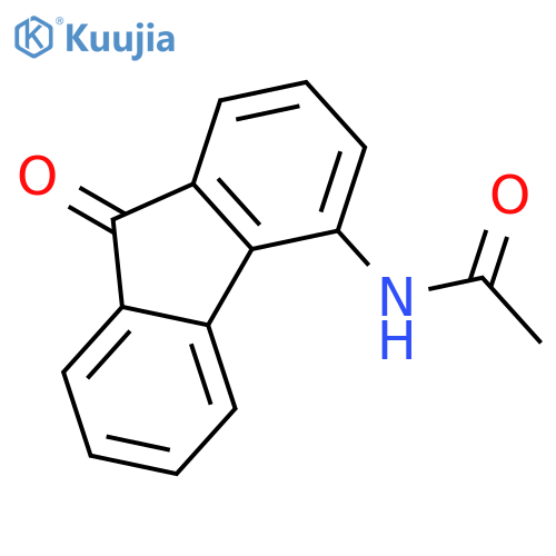 4-Acetamido-9-fluorenone structure