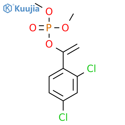 1-(2,4-Dichlorophenyl)ethenyl dimethyl phosphate structure