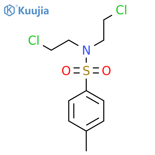 N,N-Bis(2-chloroethyl)-p-toluenesulfonamide, Technical Grade 90% structure