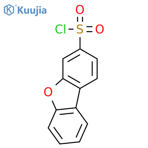 Dibenzofuran-3-sulfonyl chloride structure