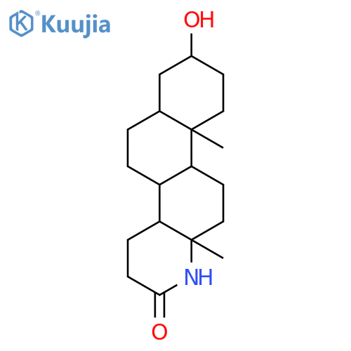 (4aS,4bR,6aS,8S,10aS,10bS,12aS)-8-hydroxy-10a,12a-dimethyl-3,4,4a,4b,5,6,6a,7,8,9,10,10b,11,12-tetradecahydro-1H-naphtho[2,1-f]quinolin-2-one structure