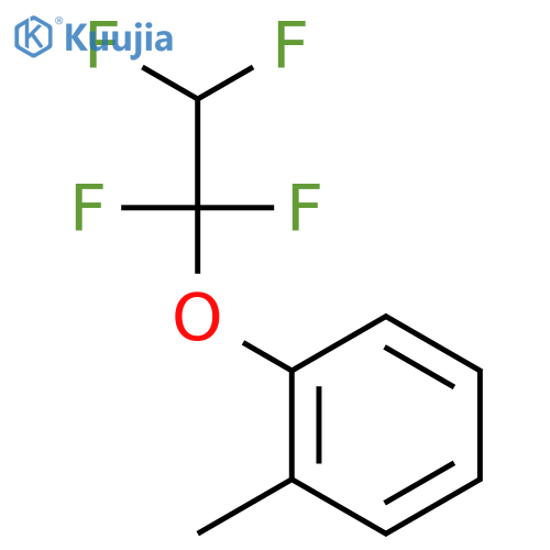 Benzene,1-methyl-2-(1,1,2,2-tetrafluoroethoxy)- structure