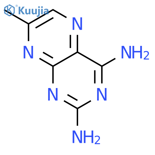 7-methylpteridine-2,4-diamine structure