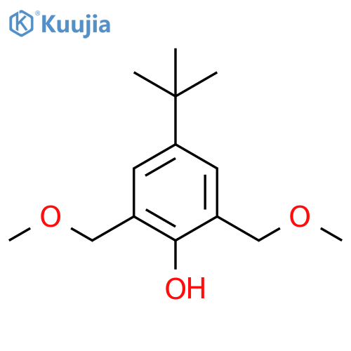 4-(tert-Butyl)-2,6-bis(methoxymethyl)phenol structure