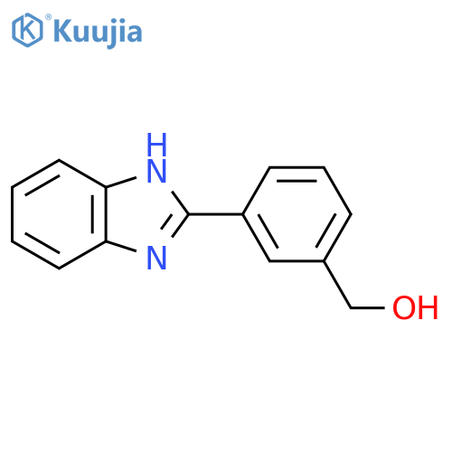 (3-(1H-Benzo[d]imidazol-2-yl)phenyl)methanol structure