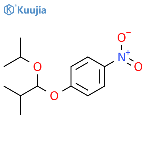 Benzene, 1-[2-methyl-1-(1-methylethoxy)propoxy]-4-nitro- structure