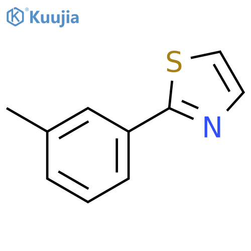 2-(m-Tolyl)thiazole structure