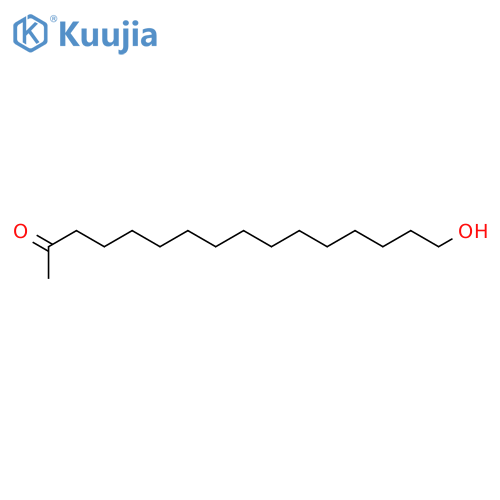16-Hydroxyhexadecan-2-one structure