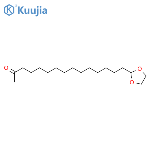 2-Pentadecanone, 15-(1,3-dioxolan-2-yl)- structure
