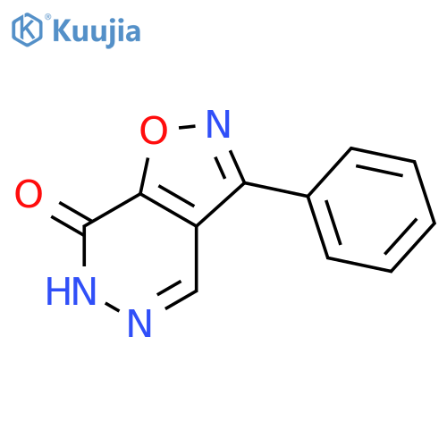 Isoxazolo[4,5-d]pyridazin-7(6H)-one, 3-phenyl- structure