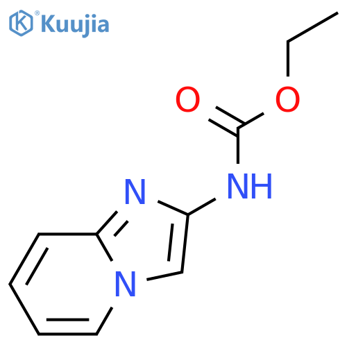 imidazo[1,2-a]pyridin-2-yl-Carbamic acid ethyl ester structure