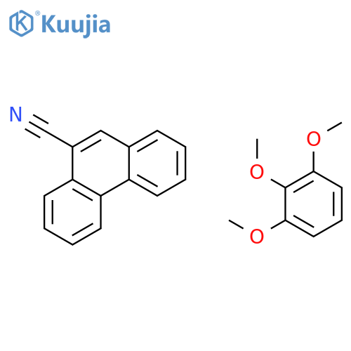9-Phenanthrenecarbonitrile, compd. with 1,2,3-trimethoxybenzene structure