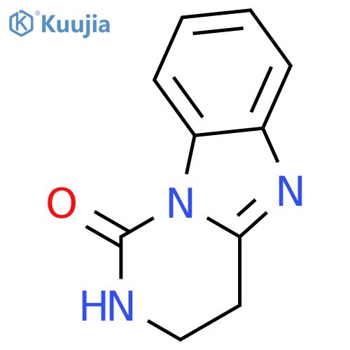 Pyrimido[1,6-a]benzimidazol-1(2h)-one, 3,4-dihydro- (7ci,8ci,9ci) structure
