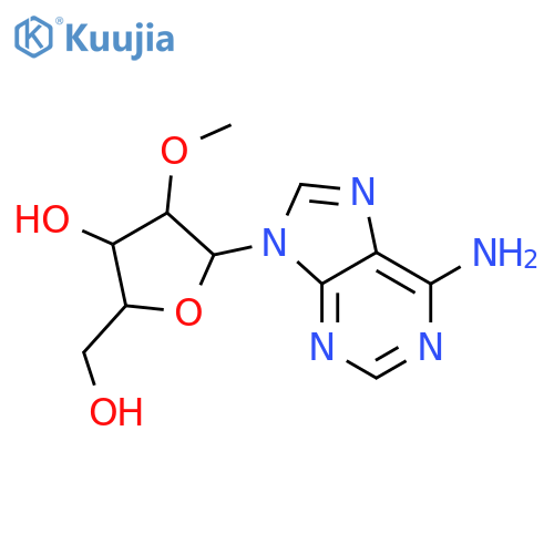 9H-Purin-6-amine,9-(2-O-methyl-b-D-arabinofuranosyl)- structure