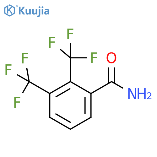 2,3-Bis(trifluoromethyl)benzamide structure