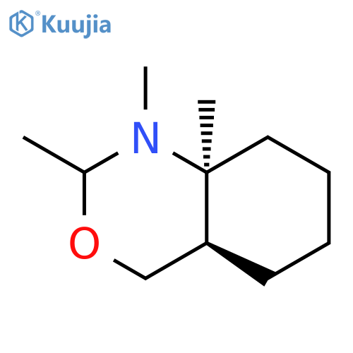 2H-3,1-Benzoxazine, octahydro-1,2,8a-trimethyl-, (4aR,8aS)-rel- structure