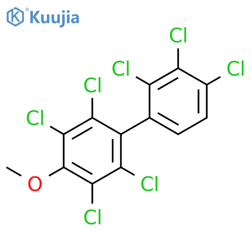 1,1'-Biphenyl, 2,2',3,3',4',5,6-heptachloro-4-methoxy- structure