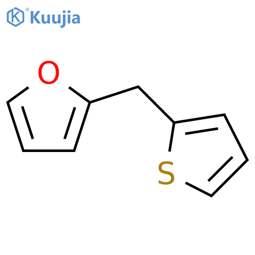 Furan, 2-(2-thienylmethyl)- structure