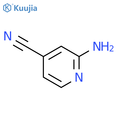 2-aminopyridine-4-carbonitrile structure