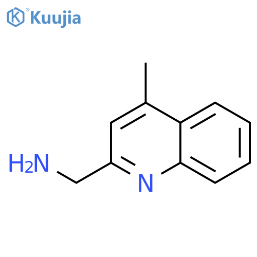 (4-Methylquinolin-2-yl)methanamine structure