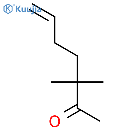 3,3-Dimethyl-6-hepten-2-one structure
