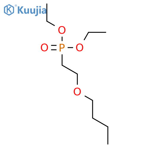 Phosphonic acid, (2-butoxyethyl)-, diethyl ester structure