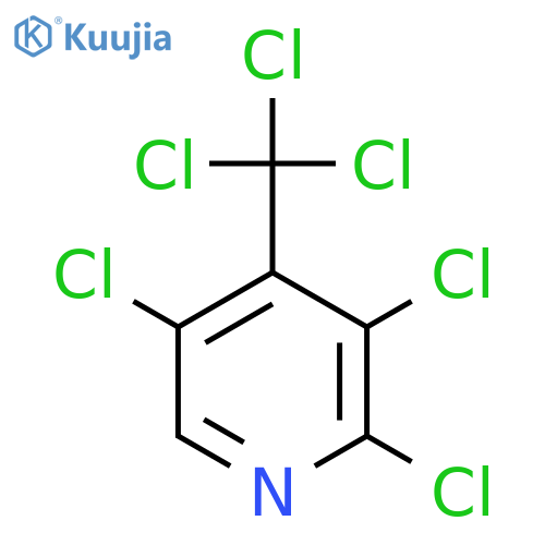 Pyridine, 2,3,5-trichloro-4-(trichloromethyl)- structure