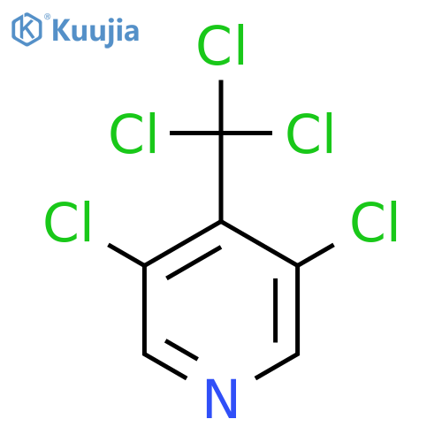Pyridine, 3,5-dichloro-4-(trichloromethyl)- structure