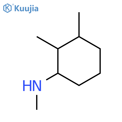 N,2,3-Trimethylcyclohexanamine structure
