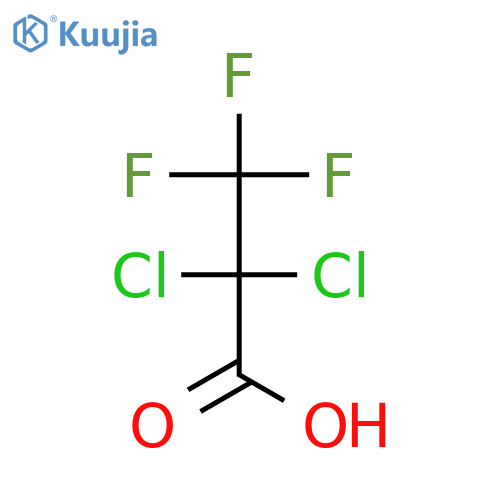 2,2-Dichloro-3,3,3-trifluoropropionic acid structure