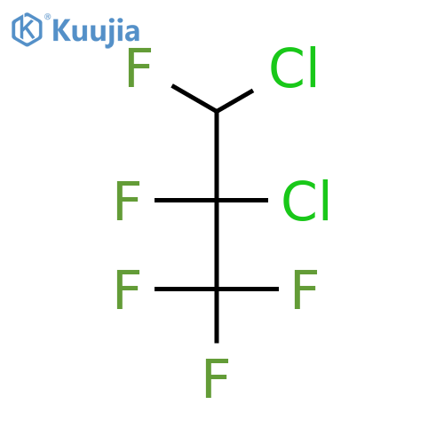 2,3-Dichloro-1,1,1,2,3-pentafluoropropane structure