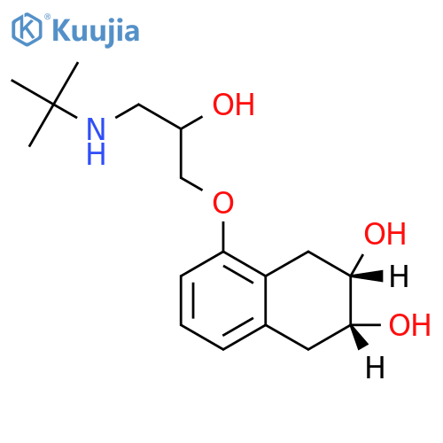 Nadolol structure
