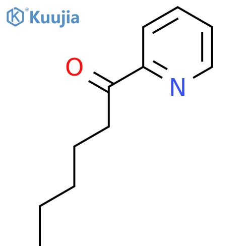 1-(Pyridin-2-yl)hexan-1-one structure