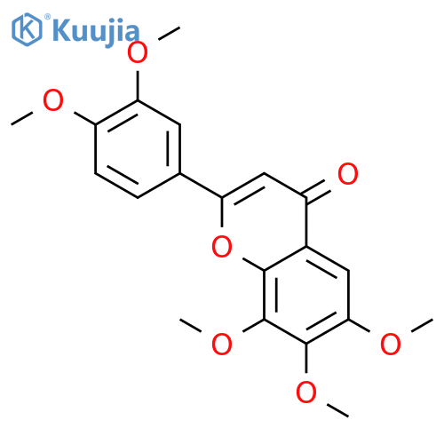 2-(3,4-Dimethoxy-phenyl)-6,7,8-trimethoxy-chromen-4-on structure