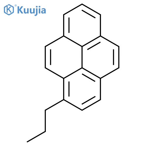 Pyrene,1-propyl- structure