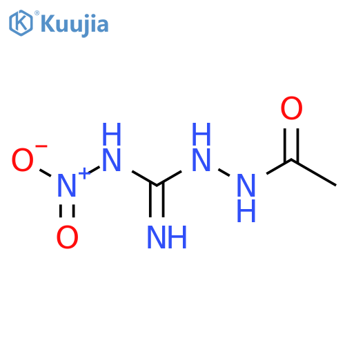 1-acetamido-3-nitroguanidine structure