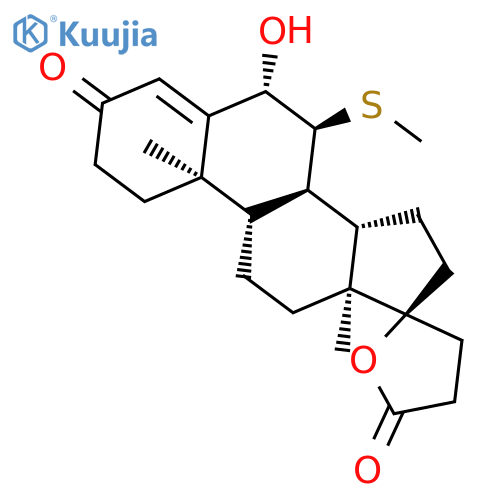 6β-Hydroxy-7α-(thiomethyl) Spironolactone structure