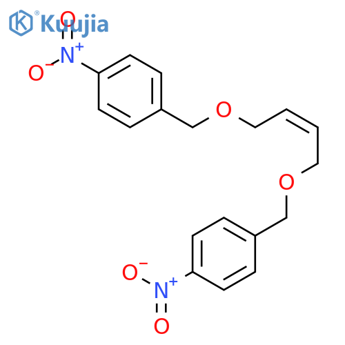 Benzene, 1,1'-[(2Z)-2-butene-1,4-diylbis(oxymethylene)]bis[4-nitro- structure