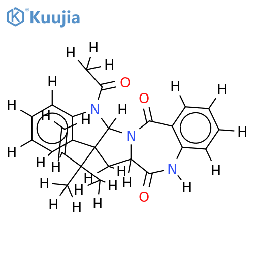 Acetylaszonalenin structure