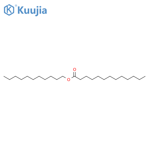 Tridecanoic acid, undecyl ester structure