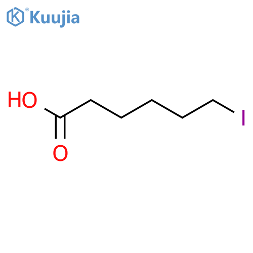 Hexanoic acid, 6-iodo- structure