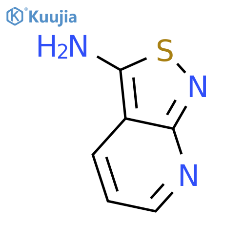 1,2thiazolo3,4-bpyridin-3-amine structure