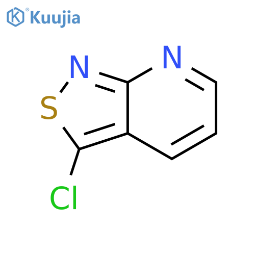 Isothiazolo[3,4-b]pyridine, 3-chloro- structure
