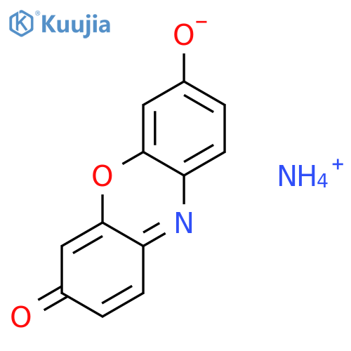 Ammonium 3-oxo-3h-phenoxazin-7-olate structure