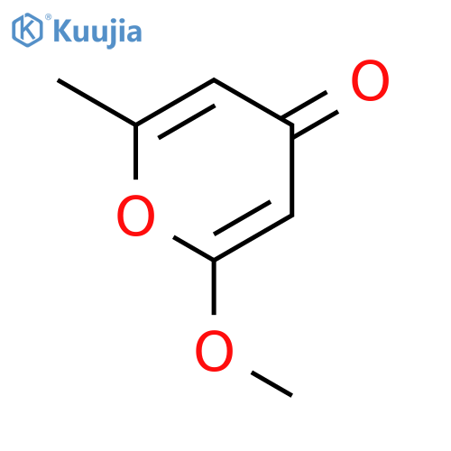 4H-Pyran-4-one,2-methoxy-6-methyl- structure