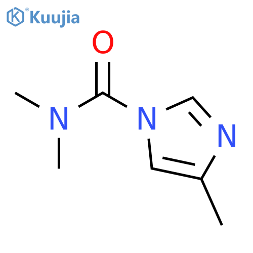 1H-Imidazole-1-carboxamide,N,N,4-trimethyl- structure